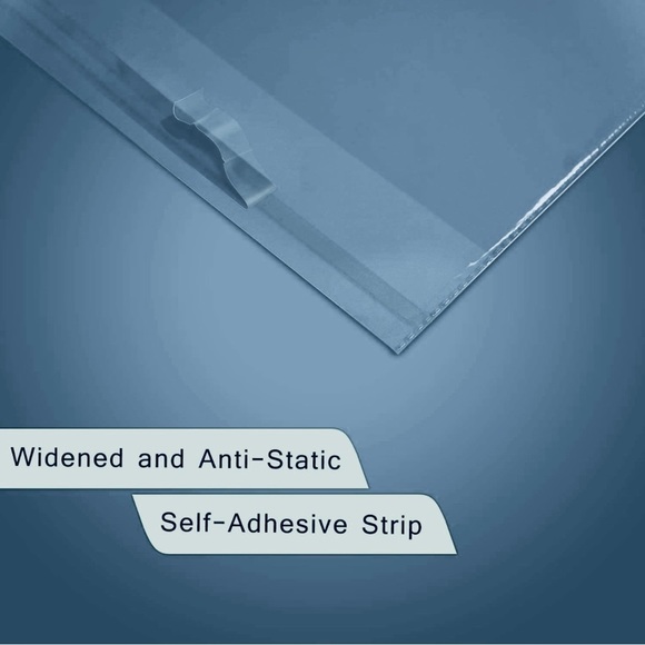 100 10x13 Clear Self Seal Poly Bags | Poly Mailers | PolyMailers | Resealable - Picture 4 of 5